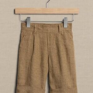 Tan Linen Pants